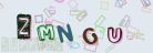 This is a captcha-picture. It is used to prevent mass-access by robots. (see: www.captcha.net)