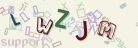 This is a captcha-picture. It is used to prevent mass-access by robots. (see: www.captcha.net)