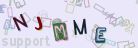 This is a captcha-picture. It is used to prevent mass-access by robots. (see: www.captcha.net)