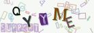 This is a captcha-picture. It is used to prevent mass-access by robots. (see: www.captcha.net)