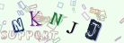 This is a captcha-picture. It is used to prevent mass-access by robots. (see: www.captcha.net)