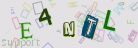 This is a captcha-picture. It is used to prevent mass-access by robots. (see: www.captcha.net)