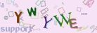 This is a captcha-picture. It is used to prevent mass-access by robots. (see: www.captcha.net)