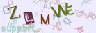 This is a captcha-picture. It is used to prevent mass-access by robots. (see: www.captcha.net)