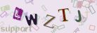 This is a captcha-picture. It is used to prevent mass-access by robots. (see: www.captcha.net)