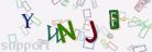 This is a captcha-picture. It is used to prevent mass-access by robots. (see: www.captcha.net)
