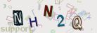 This is a captcha-picture. It is used to prevent mass-access by robots. (see: www.captcha.net)