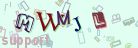 This is a captcha-picture. It is used to prevent mass-access by robots. (see: www.captcha.net)