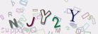 This is a captcha-picture. It is used to prevent mass-access by robots. (see: www.captcha.net)