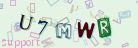 This is a captcha-picture. It is used to prevent mass-access by robots. (see: www.captcha.net)