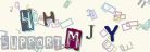 This is a captcha-picture. It is used to prevent mass-access by robots. (see: www.captcha.net)