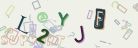 This is a captcha-picture. It is used to prevent mass-access by robots. (see: www.captcha.net)
