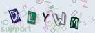 This is a captcha-picture. It is used to prevent mass-access by robots. (see: www.captcha.net)